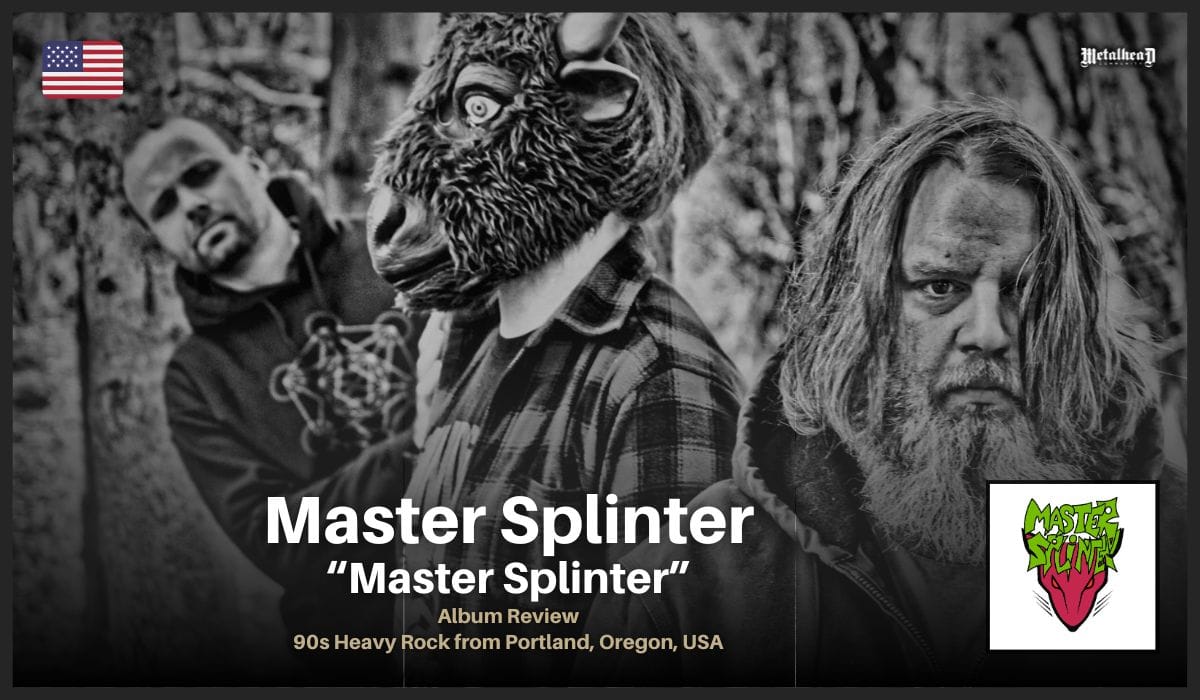 Master Splinter - Master Splinter - Album Review - 90s Heavy Rock from Portland, Oregon, USA