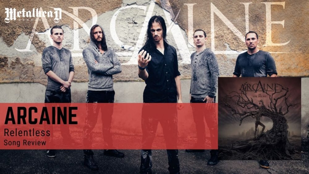 Arcaine - Relentless - Song Review - Modern Technical Death Metal from Chur, Switzerland