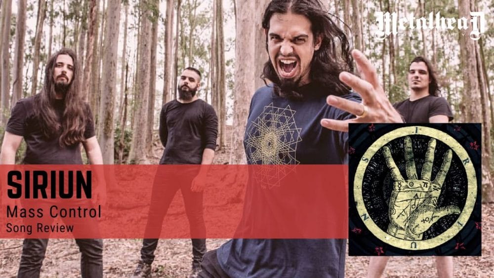 Siriun - Mass Control - Song Review - Modern Thrash / Death Metal from Rio De Janeiro, Brazil