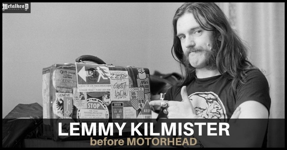 Lemmy Kilmister before Motorhead