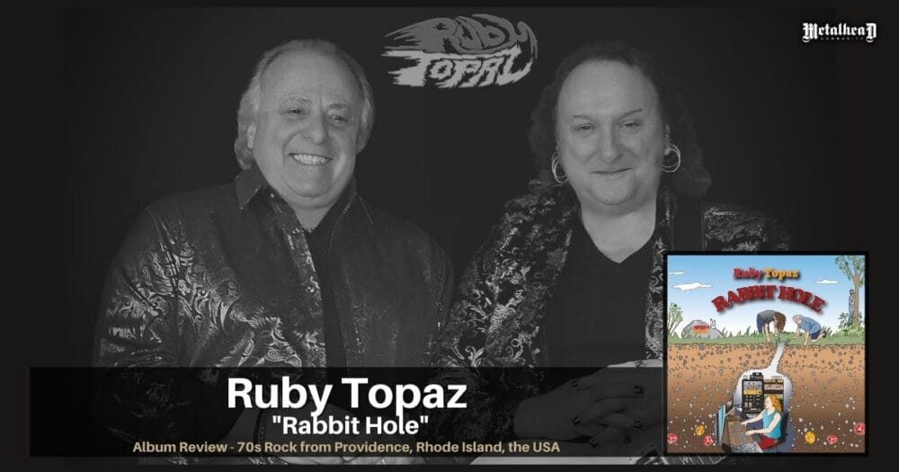 Ruby Topaz - Rabbit Hole - Album Review - 70s Rock from Providence, Rhode Island, USA