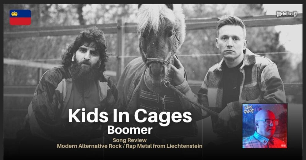 Kids In Cages - Boomer - Song Review - Modern Alternative Rock / Rap Metal from Liechtenstein