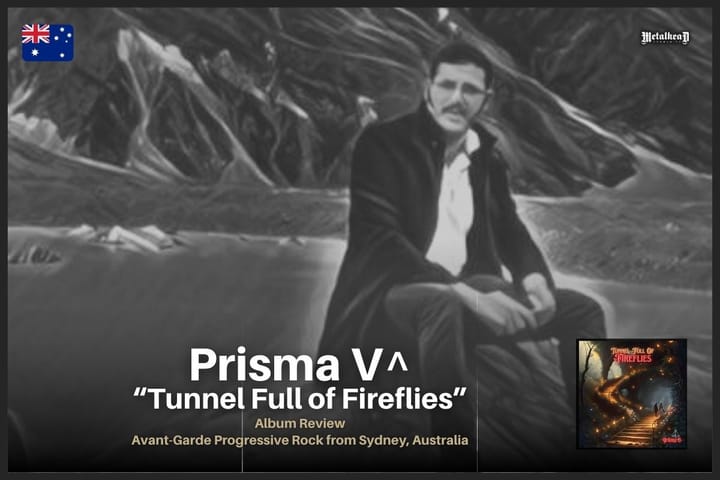 Prisma V^ - Tunnel Full of Fireflies - Album Review - Avant-Garde Progressive Rock from Sydney, Australia