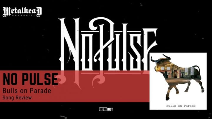 No Pulse - Bulls on Parade (Rage Against The Machine Cover) - Song Review