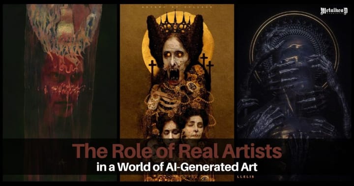 The Role of Real Artists in a World of AI-Generated Art