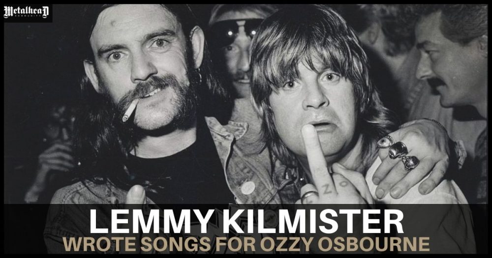 ozzy osbourne ft lemmy kilmister